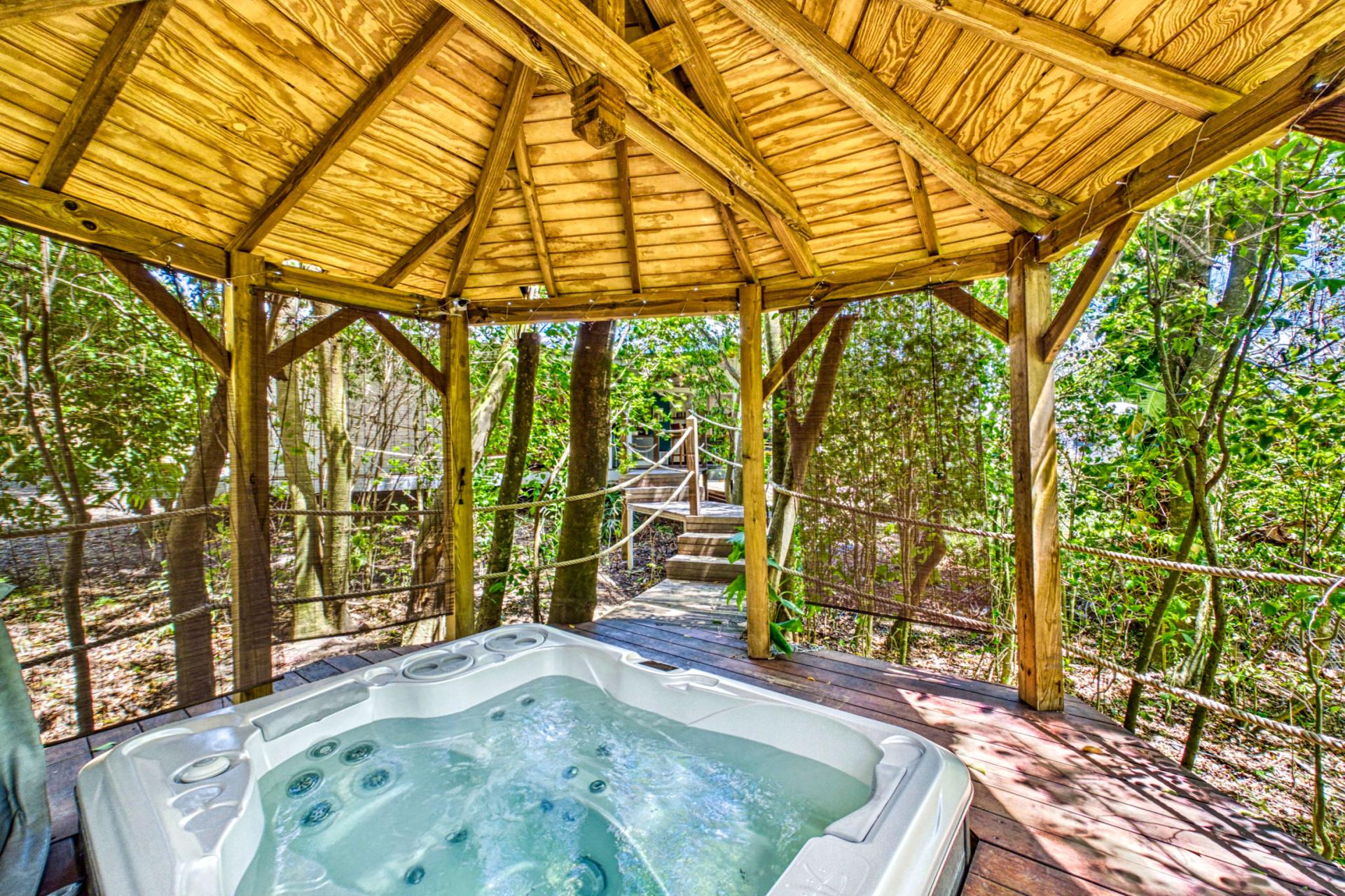 1.Location bungalow avec jacuzzi vue mer Deshaies Guadeloupe